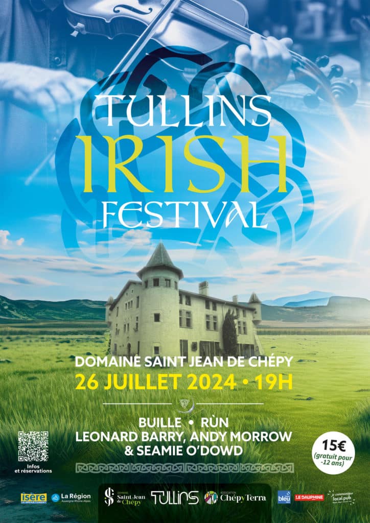 Affiche-Tullins Irish Festival